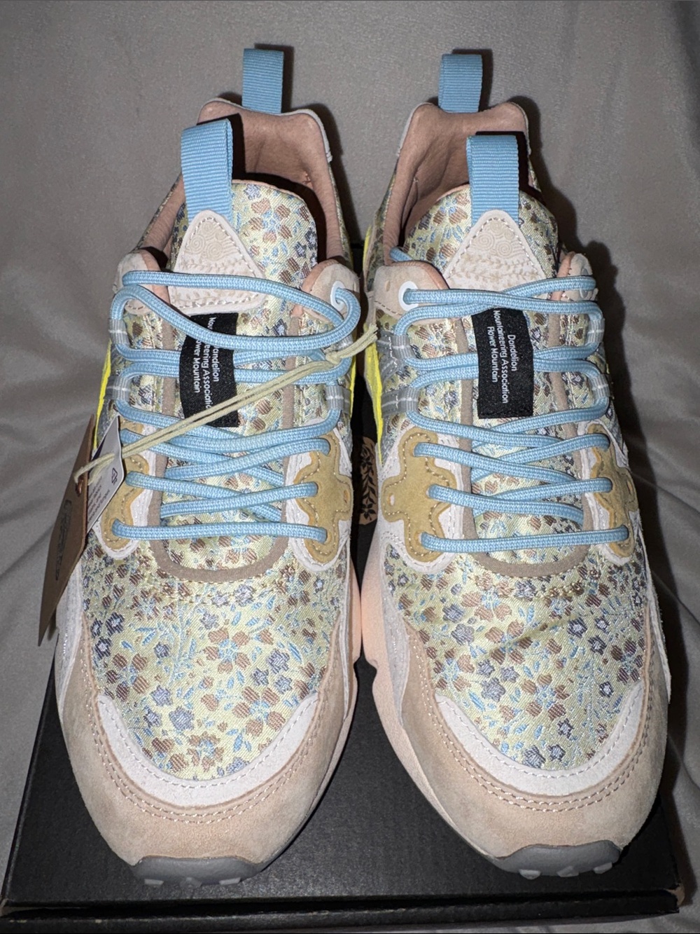 NWT Flower Mountain Yamano 3 Sneaker in Cream Yellow - Picture 6 of 15